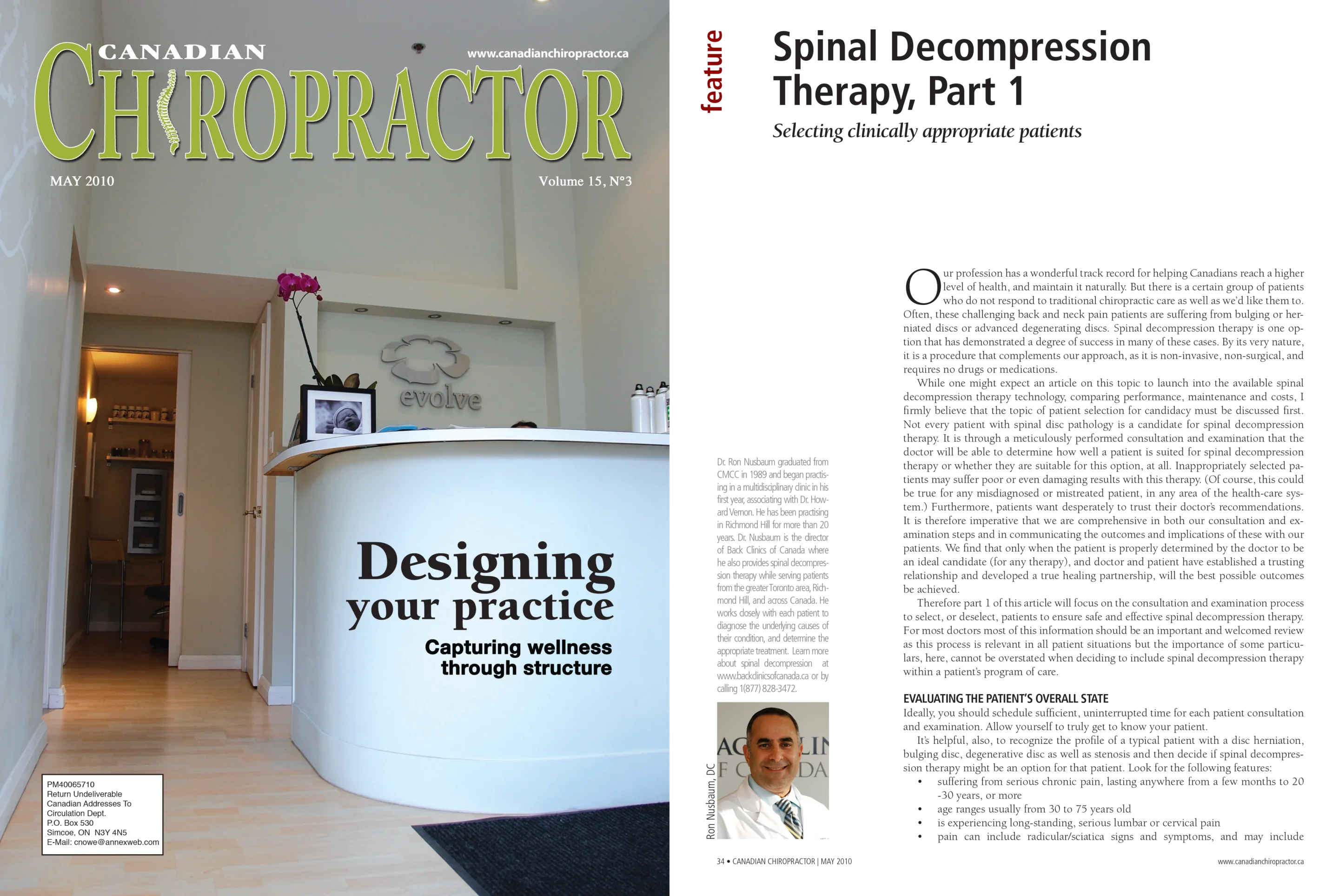 37618-1 Spinal Decompression Therapy, Part 1