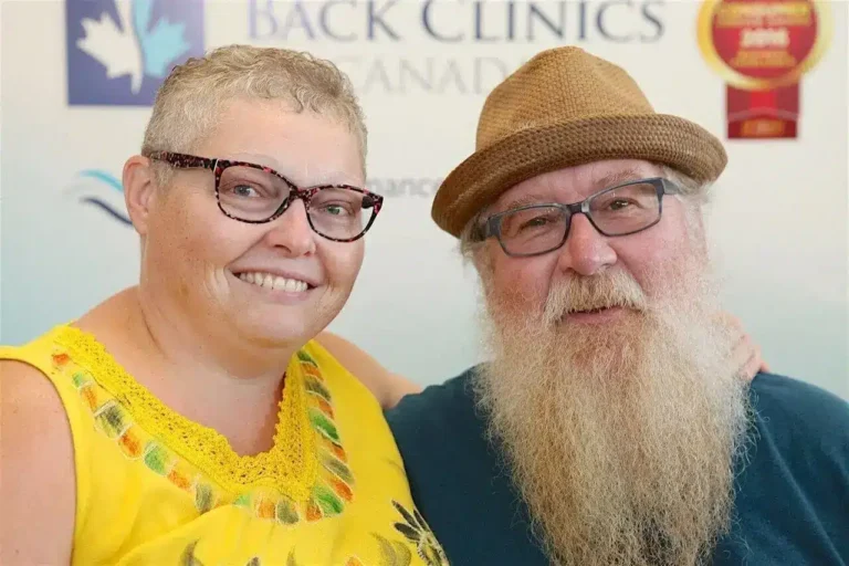 Oral and Deborah N., Back Clinics of Canada patient