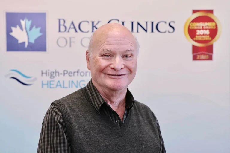 Stuart S., Back Clinics of Canada patient