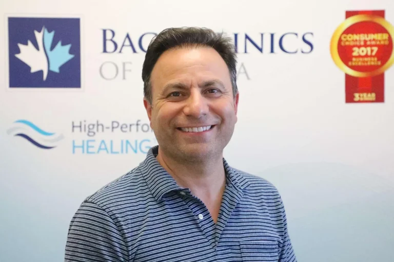 Pino L., Back Clinics of Canada patient