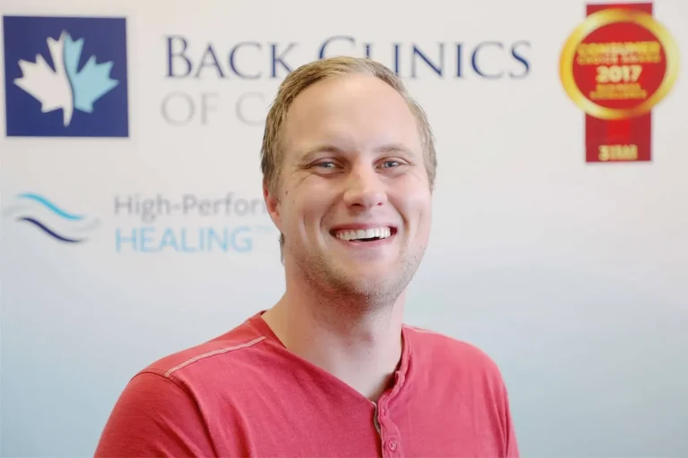 Ryan H., Back Clinics of Canada patient