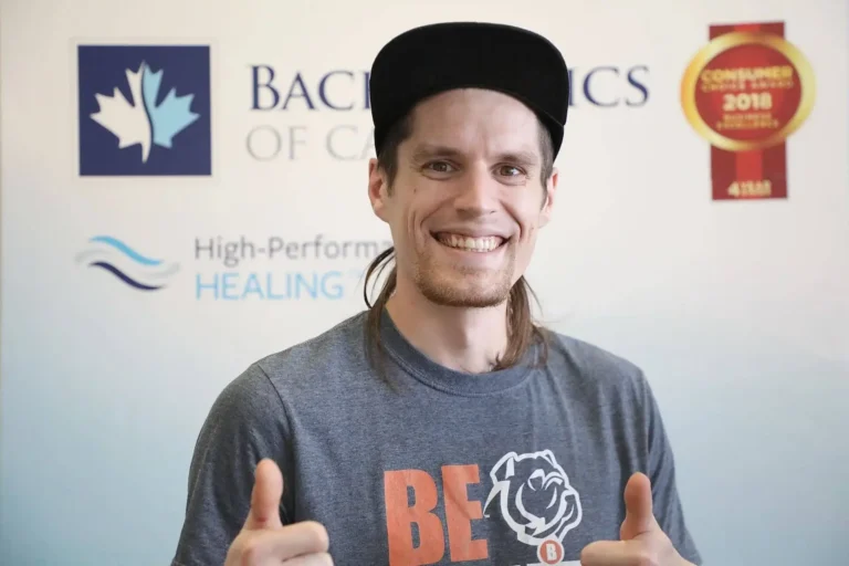 Steve M., Back Clinics of Canada patient