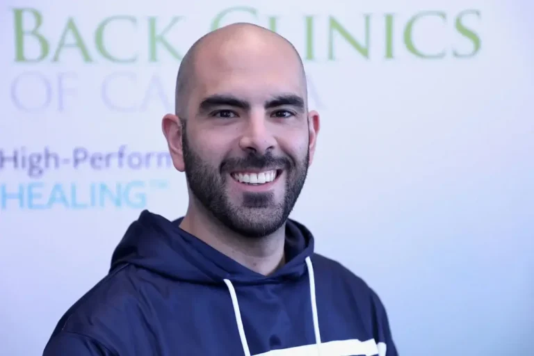 Matthew G., Back Clinics of Canada patient