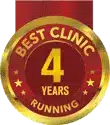 Best Clinic 4-years Running