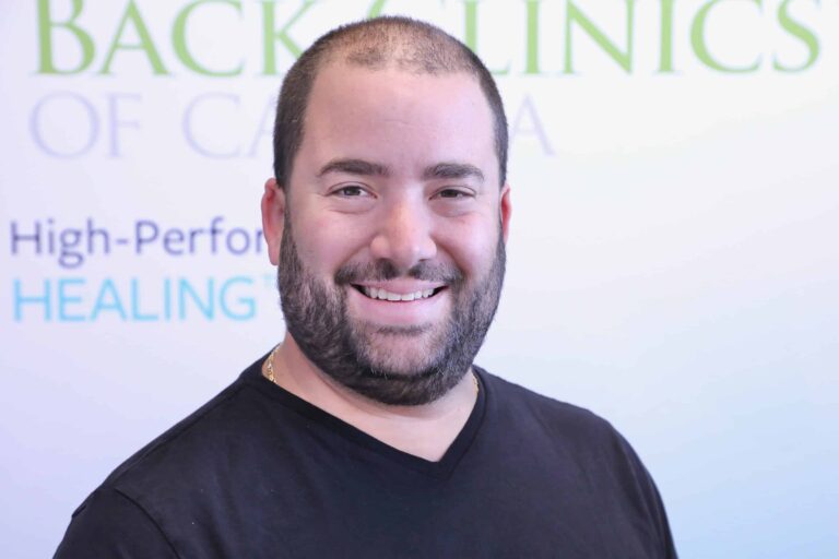 Daniel V., Back Clinics of Canada patient