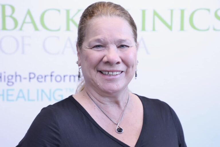 Eva F., Back Clinics of Canada patient
