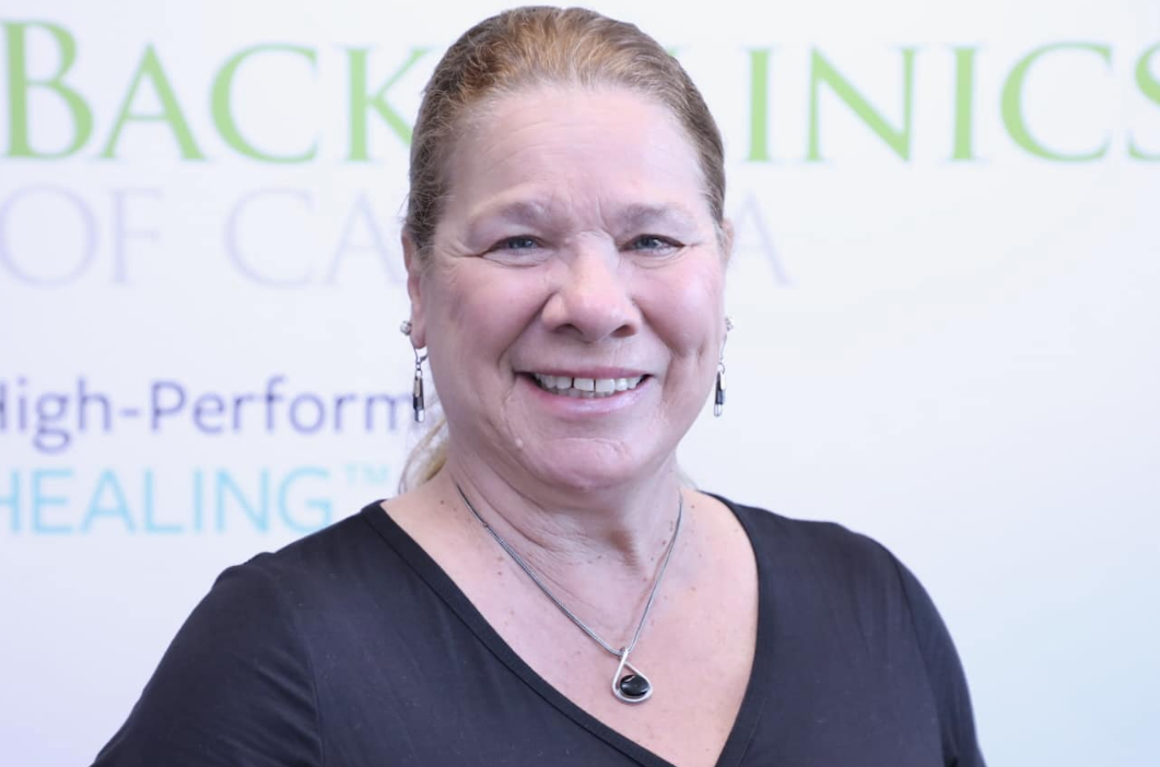 Eva F., Back Clinics of Canada patient