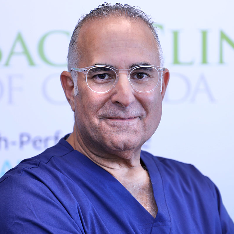 Dr. Ron Nusbaum, founder of Back Clinics of Canada