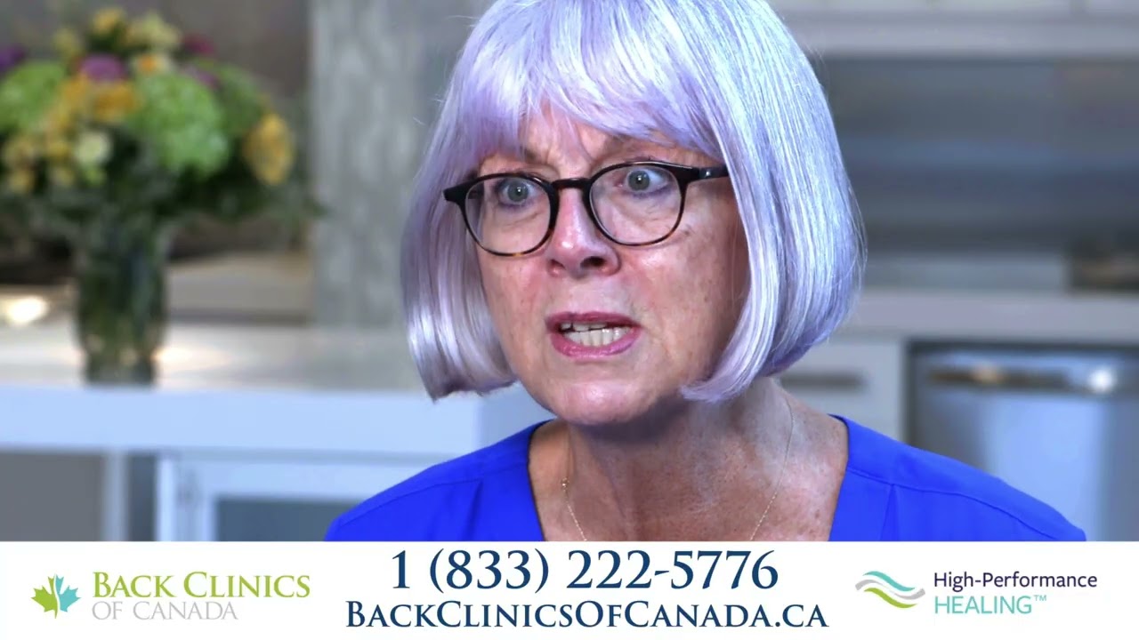 Catherine shares her experience with a herniated disc