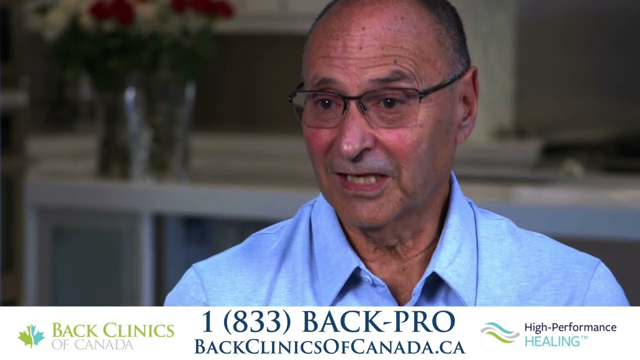 Steve shares his experience with stenosis and a herniated disc